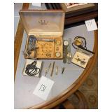 Jewelry Box Assortment with Watches, Bolos, and Other Accessories