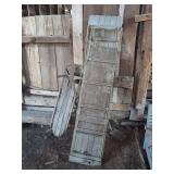 (2) Antique Sleds