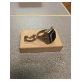 10K Gold Cameo Ring with Repair Piece