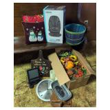 Mixed Assortment of Home Goods Including Decor and Electronics