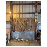 Craftsman Blade Clock and Assorted Hand Tools