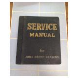 John Deere Dealer Service Manuals - Model 70 Diesel Tractor and No. 55 Combine