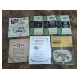 Collection of John Deere and Cockshutt Tractor Manuals