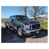 2003  FORD  F-250 2003 Ford F-250 Super Duty Lariat Crew Cab Pickup Truck