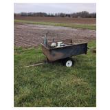 Pull Behind Sprayer with Cart