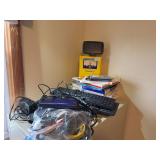 Office and Electronic Assortment with TomTom GPS Navigation System