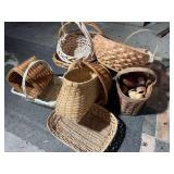 Assorted Decorative Woven Baskets
