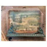 Figural Art Deco Boudoir Lamp