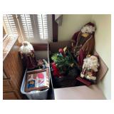 Assorted Holiday Decorations and Ornaments