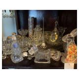 Pressed Glass Decorative Items and Serving Pieces