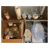 Porcelain and Glass Tableware Assortment