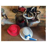 Assorted Hats and Belts