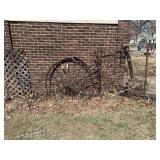 Assorted Metal Garden Structures