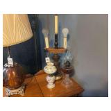 Oil and Electric Lamp Assortment