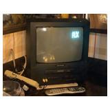 Sylvania TV/VCR Combination with Consolidated Communications Remote