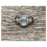 10K Gold Ring with Gemstones