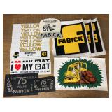 Caterpillar Decals + Fan