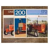 (3) Allis Chalmers Tractor Sales Literature