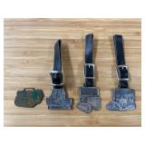 (4) Caterpillar Watch Fobs