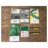 (7) John Deere Pocket Notebooks, Bullet Pencils, Calendar