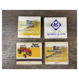 (4) Allis Chalmers Matchbooks