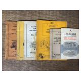 (6) Allis Chalmers + Roper-Wright Manuals