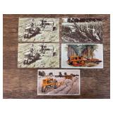 (5) Allis Chalmers Postcards