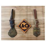 (3) AC Watch Fobs + Patch