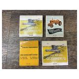(4) Allis Chalmers Matchbooks