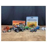 (12) 1/64 Tractors + Implements