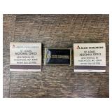 (3) Allis Chalmers Matchbooks + Matches