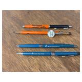 (4) Allis Chalmers Pens + Pencils