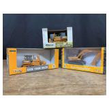 (3) 1/50 Case Bulldozers + Excavator NIB Ertl