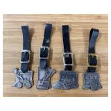 (4) Caterpillar Watch Fobs