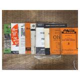 (9) Misc. Manuals + Sales Literature