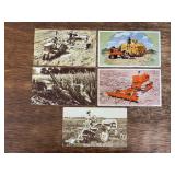 (5) Allis Chalmers Postcards