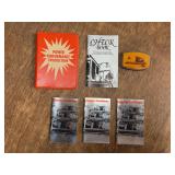 (6) Allis Chalmers Literature + Belt Buckle