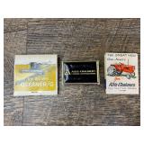 (3) Allis Chalmers Matchbooks + Matches