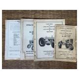 (4) Allis Chalmers Tractor Manuals