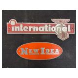 (2) New Idea + International Signs