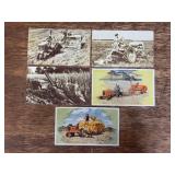 (5) Allis Chalmers Postcards