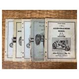 (5) Allis Chalmers Tractor Manuals