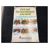Allis Chalmers Tractor Poster