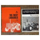 (2) Allis Chalmers Two-Twenty Landhandler Sales Literature