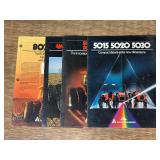 (4) AC Tractor Sales Literature