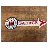 IH Garage Cast Sign