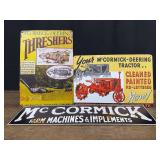 (3) McCormick-Deering SST Signs