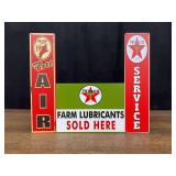 (3) Texaco SST Signs