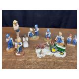 (9) Figurines