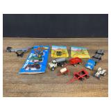 (10) 1/64 Tractors, Trucks, Implements